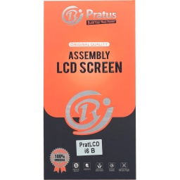 Pratus Apple Uyumlu iPhone 6 Lcd Ekran Siyah