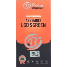 Pratus Apple Uyumlu iPhone 6s Plus Lcd Ekran Beyaz