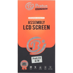 Pratus Apple Uyumlu iPhone 8 Lcd Ekran Beyaz