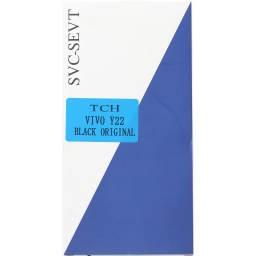 Vivo Uyumlu Y22 Lcd Ekran Siyah Çıtasız Servis